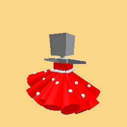 fancy red dress