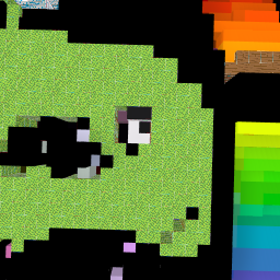 Unicorn with mustache