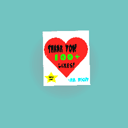 THANK YOU! (Likes)