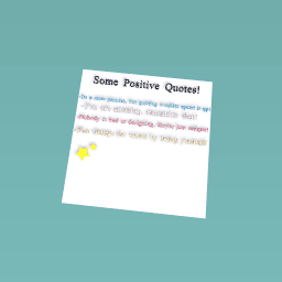 Positive Quotes!!