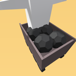Cart With Coal