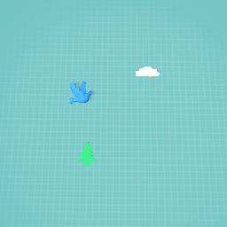 the bird and the cloud and the tree