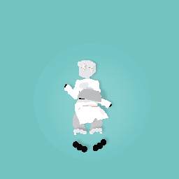 Cute white rainy role a skate pack free