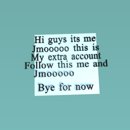 Message from jmooooo
