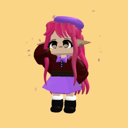 Cute French Gal (not glitching)