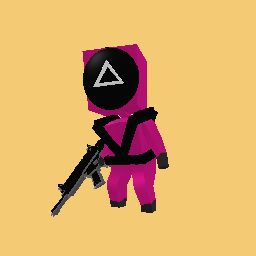 Squid game triangle guard