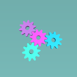 Colourful cogs