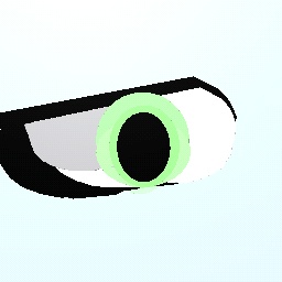 beautiful green glowing eye ♡{ original design}