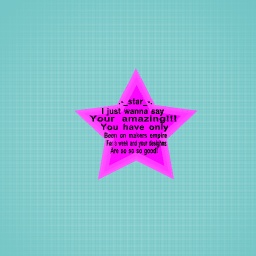 A big shout out for .-_star_-.!!!!!!!!
