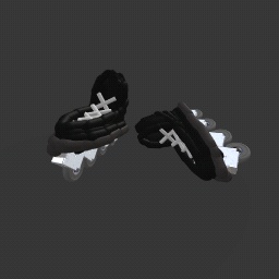 some random rollerblades