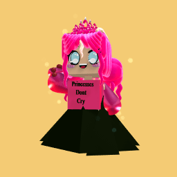 Princesses don’t cry