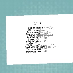 QUIZZZZZZ