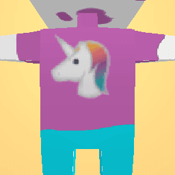 Purple unicorn outfit
