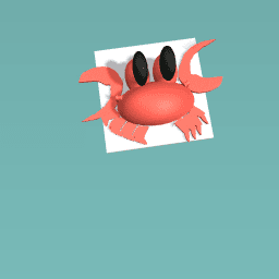 A crab do not move it