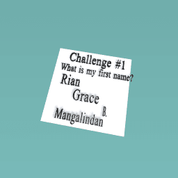 Challenge #1