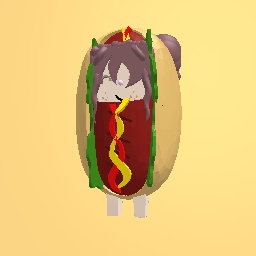 Me as a hot dog