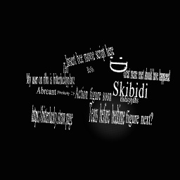 All distorted text showed