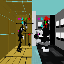 INK Bendy vs mouse.AVI