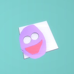 A - slightly deformed - face