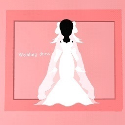 { Wedding dress }