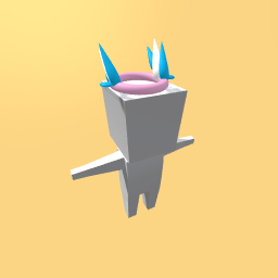 Legendary blue and pink valkyre