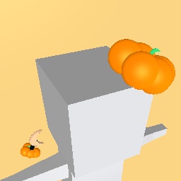 Pumpkin earings and pumpkin berret (royle high)