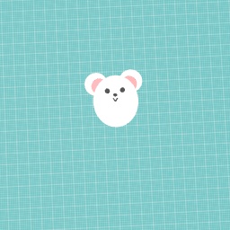 Cute polar bear inspired by lashylashes