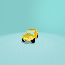 gold car