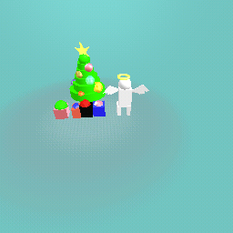 Christmas tree and Angel