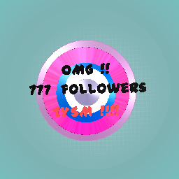 777 followers !!