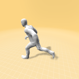 man running