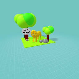 Deforestation = sad lions