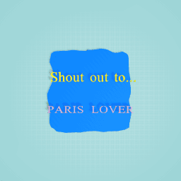 good job @PARISLOVER