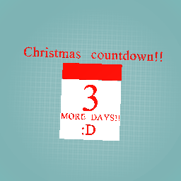 CHRISTMAS COUNTDOWN!!!!!