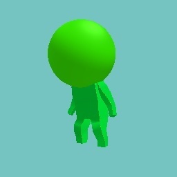 Green stickman