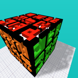 The rubix cube maze