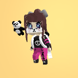 Panda girl free