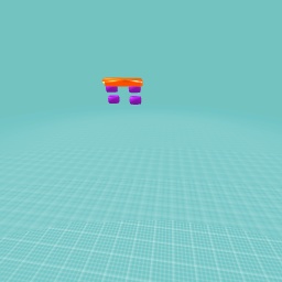 Futeristic hoverboard