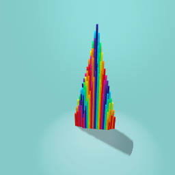 SO SO SO MANY COLORS IN THIS TOWER!