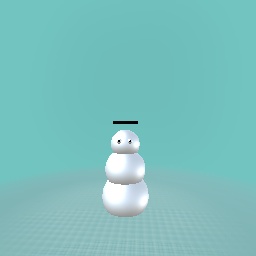 WIP on a snowman