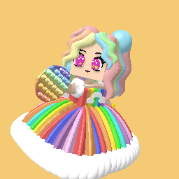 Rainbow girl!