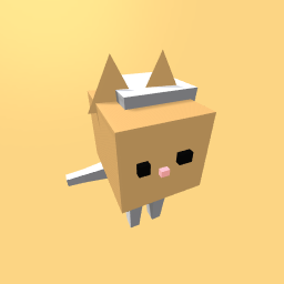 Toy cat head