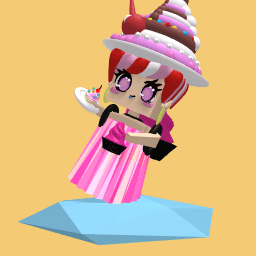 cupcake as a girl