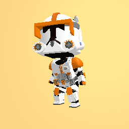 Guard orange full armor
