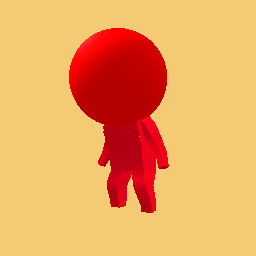 Red stickman
