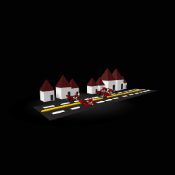 motor bikes race