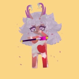 The girl who only cares about valentines day nothing else