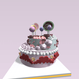 Sweet Candy Love Cake of Joy & Wonder