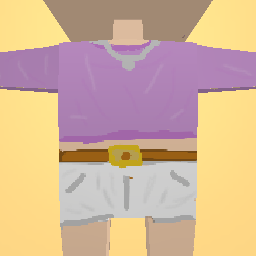 Purp top and white shorts