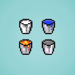 Mincraft buckets